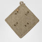 Tuft Pot Holder Burnt Olive 3 pcs