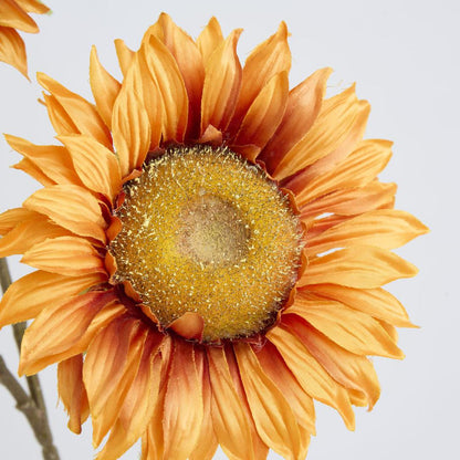 Sunflower Spray 87cm Orange 6 pcs