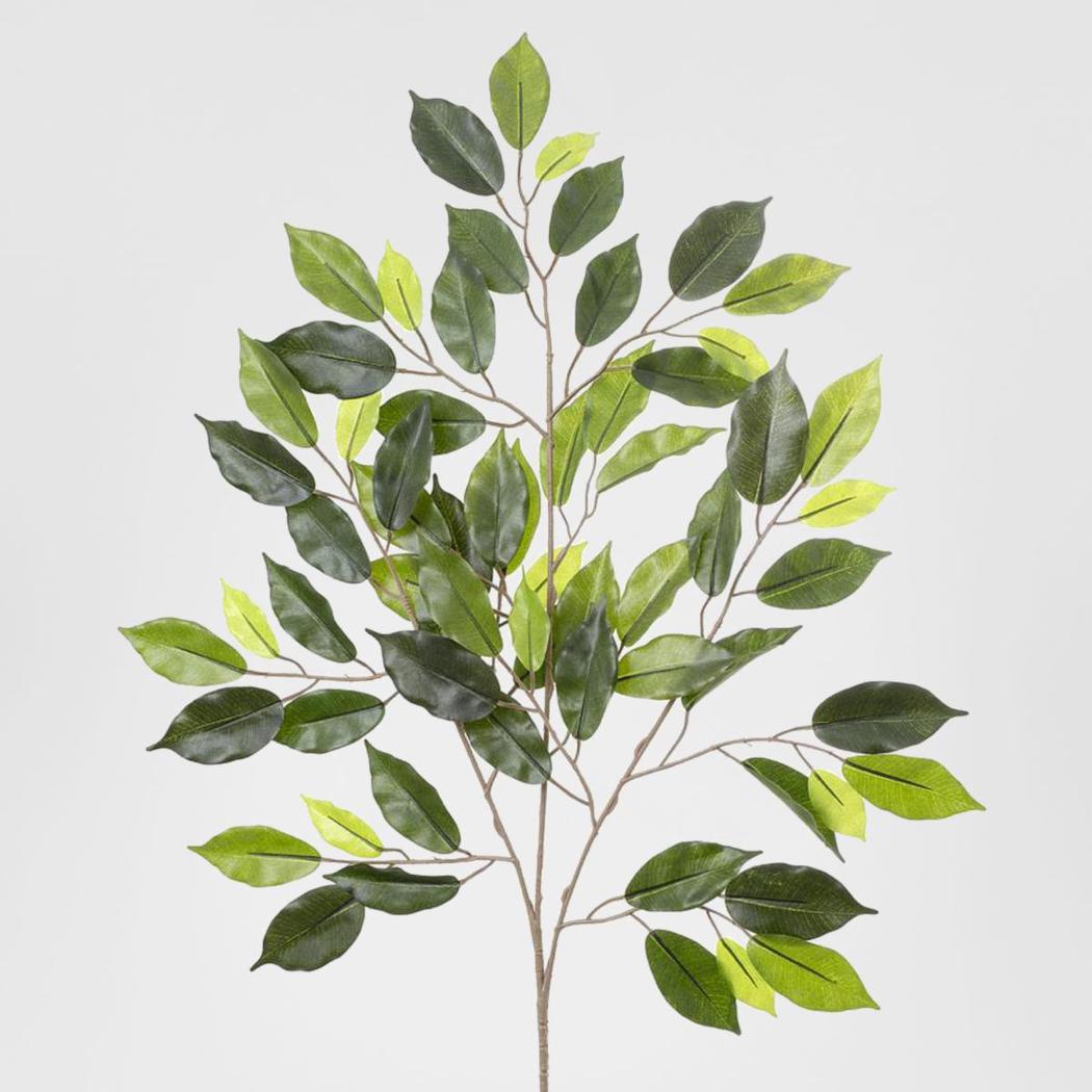 Ficus leaf Spray 75cm 6 pcs