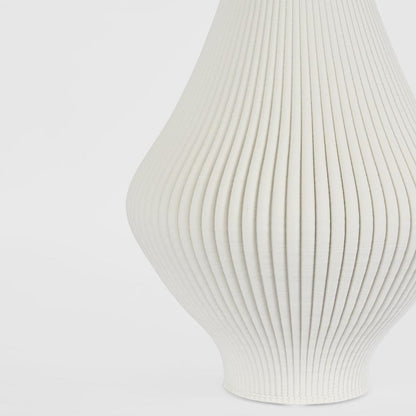 Verne 3D Vase LGE White