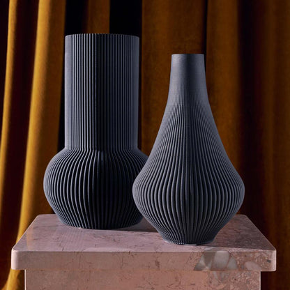 Hend 3D Vase LGE Black