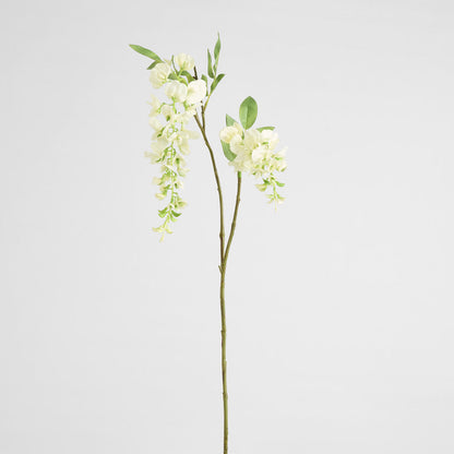 Wisteria Spray 1m White 6 pcs
