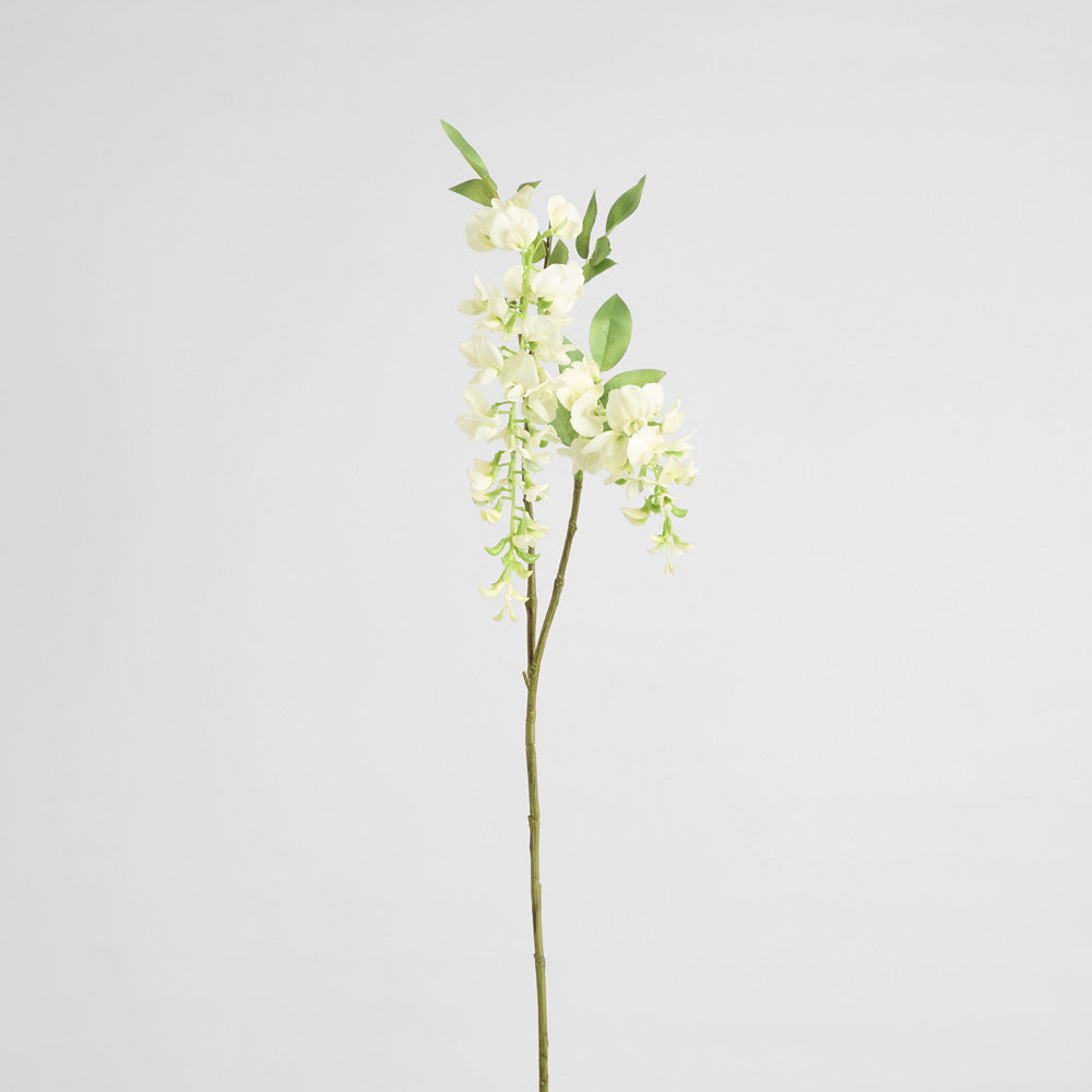 Wisteria Spray 1m White 6 pcs