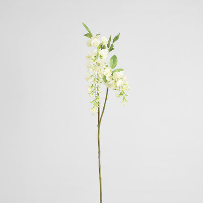 Wisteria Spray 1m White 6 pcs
