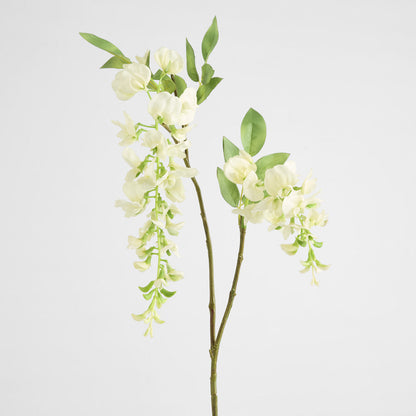 Wisteria Spray 1m White 6 pcs