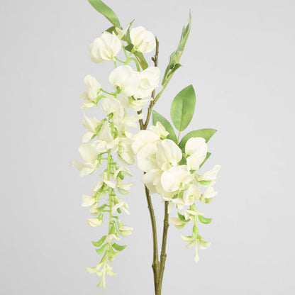 Wisteria Spray 1m White 6 pcs