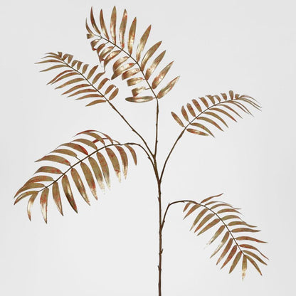 Fern Spray Stem Copper 6 pcs