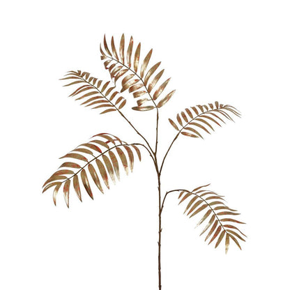 Fern Spray Stem Copper 6 pcs
