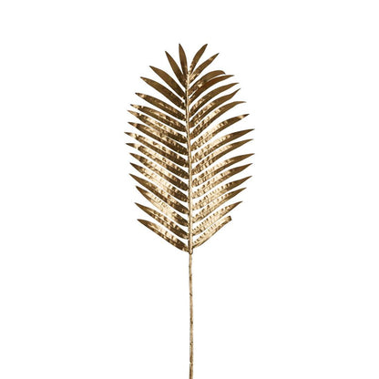 Golden Palm Leaf Single 3 pcs