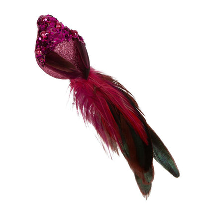 Armand Clip on Bird Decoration Pink 3 pcs