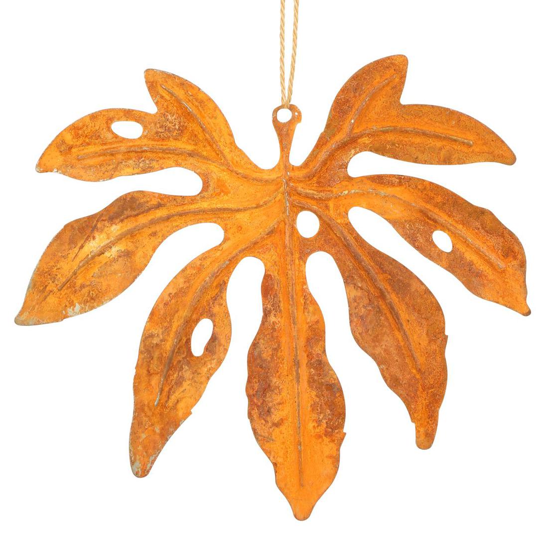 Ghardin Palm Leaf Hanging Tree Ornament 12 pcs