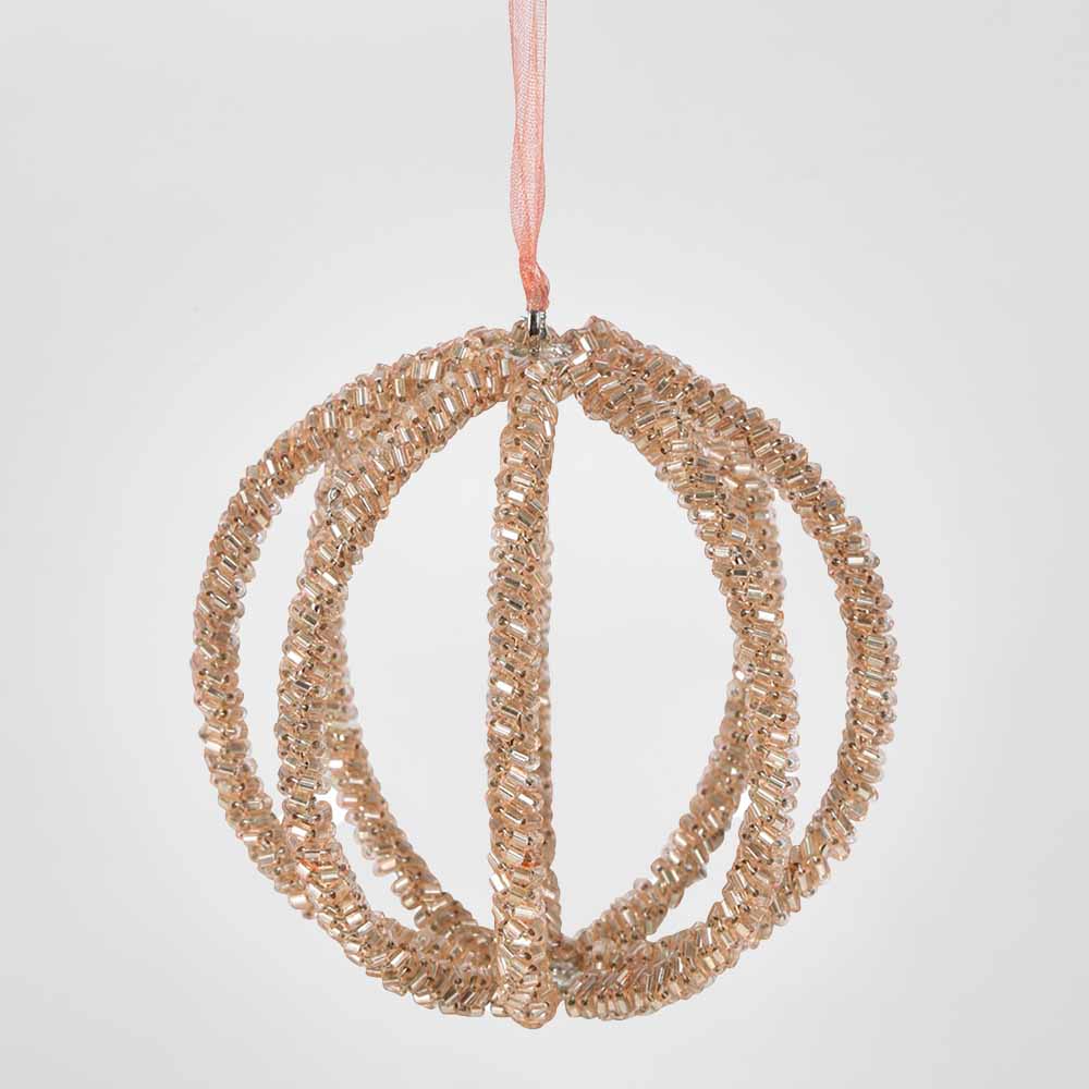 Bissole Hanging Tree Ornament Pink 6 pcs