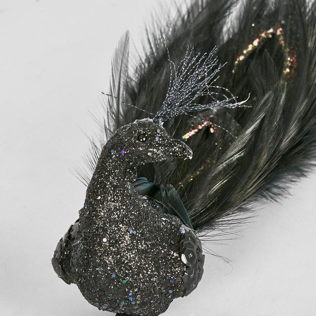 Nayle Clip on Peacock Black 2 pcs