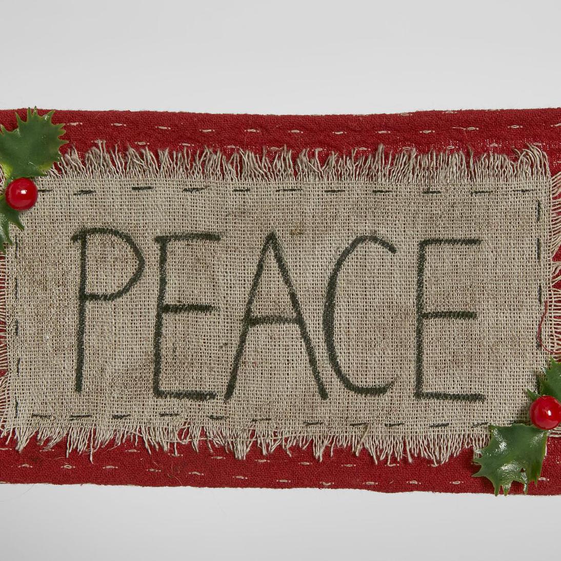 Peace Hanging Sign 5 pcs