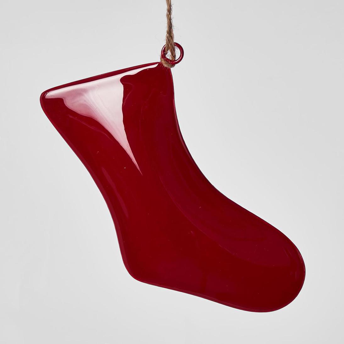 Benny Iron Hanging Sock Red LGE 6 pcs
