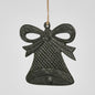 Hanging Bell Ornament Black LGE 6 pcs