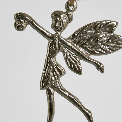 Fairy Hanging Ornament Silver 4 pcs