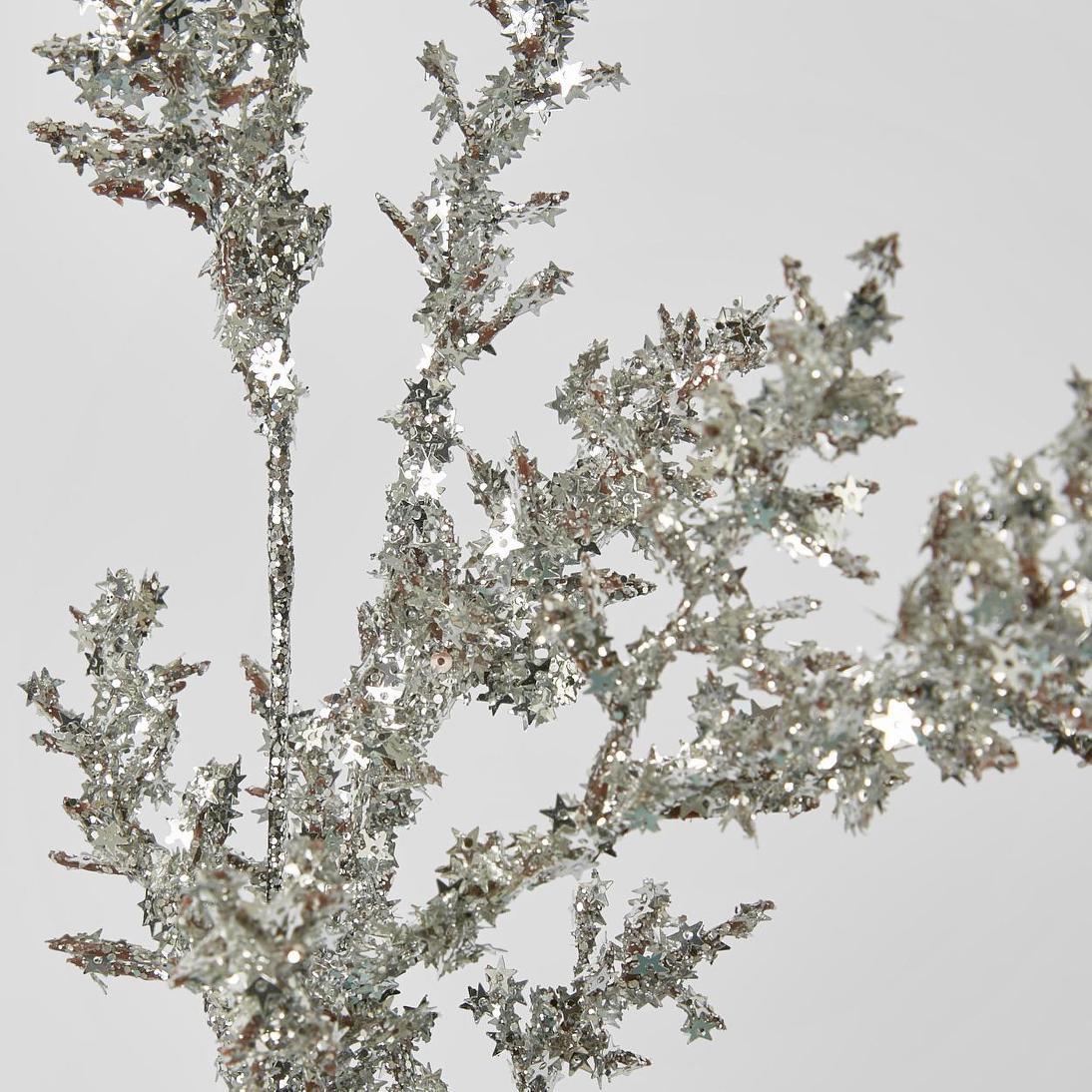 Berry Sparkle Stem Silver 3 pcs