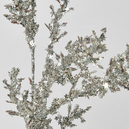 Berry Sparkle Stem Silver 3 pcs