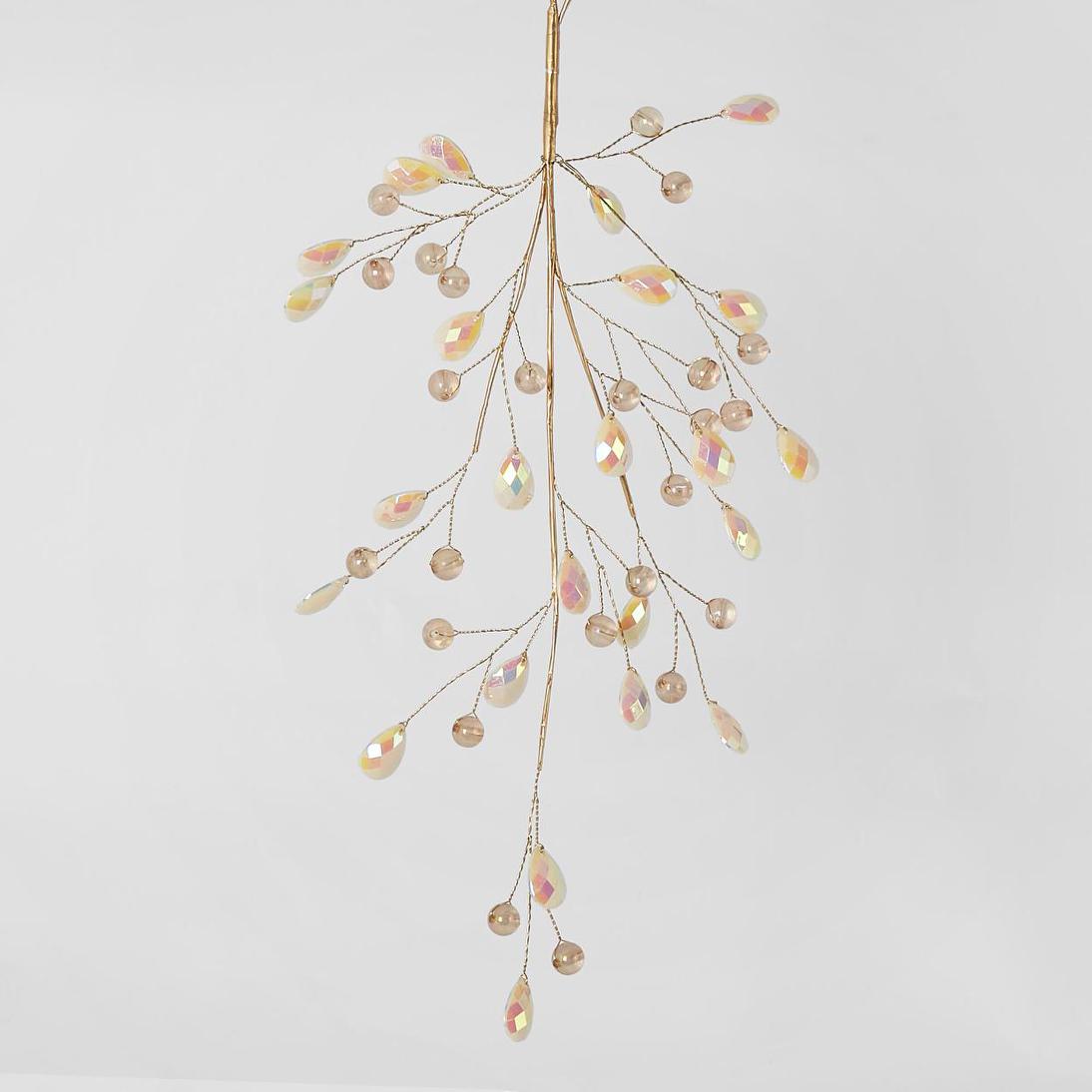 Opal Gem Hanging Sprig 3 pcs