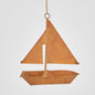 Brogo Boat Hanging Ornament SML 3 pcs