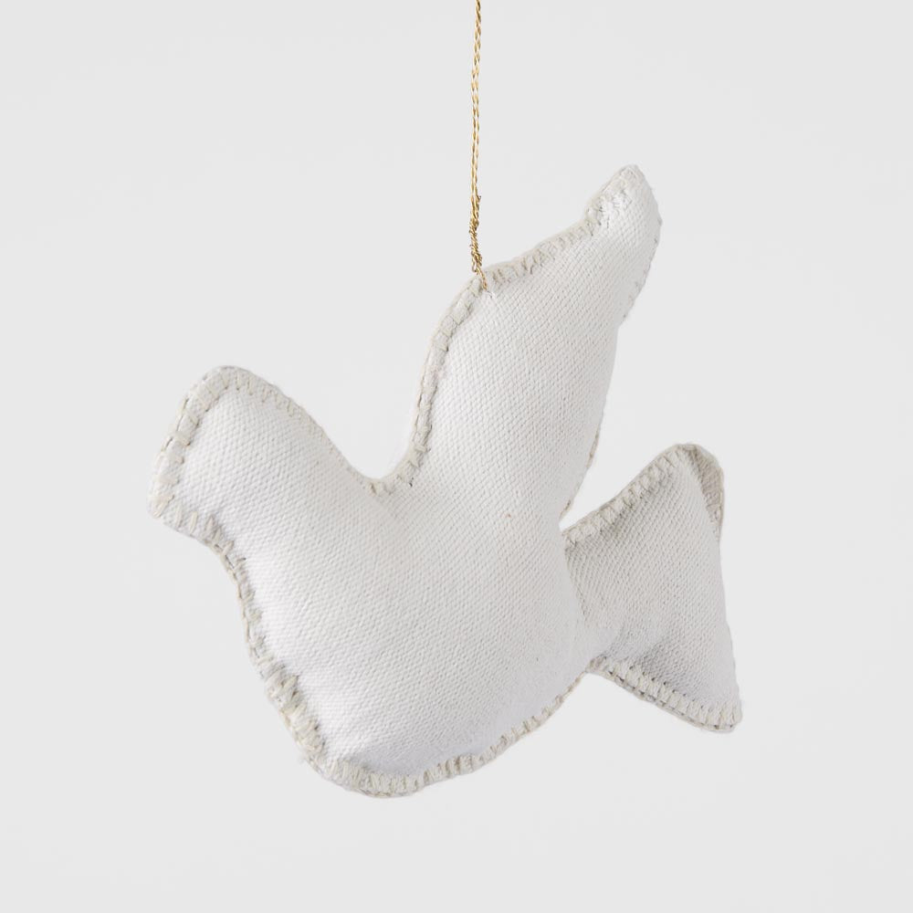 Dove Canvas Decoration 6 pcs