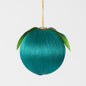 Silk Fruit Bauble Emerald Green 3 pcs