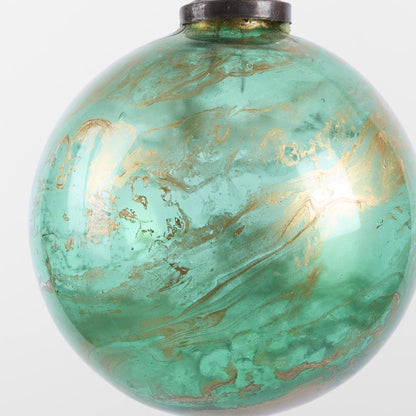 Emerald Wash Bauble 2 pcs