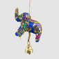 Laila Elephant Decoration Dark Blue 6 pcs