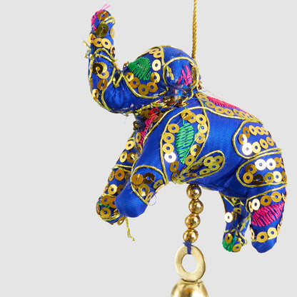 Laila Elephant Decoration Dark Blue 6 pcs