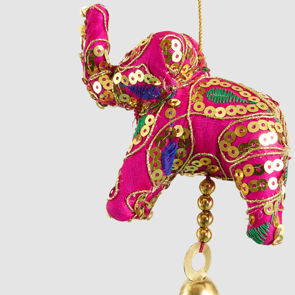 Laila Elephant Decoration Pink 6 pcs