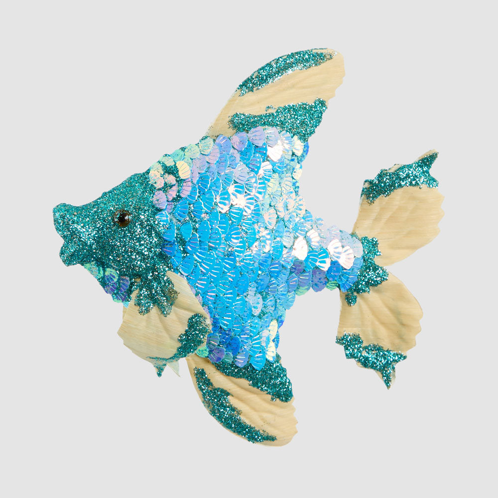 Fishy Tree Decoration Blue 2 pcs