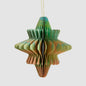 Paper Star Decoration Small Multi Colour 3 pcs