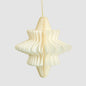 Paper Star Decoration Small White 12 pcs