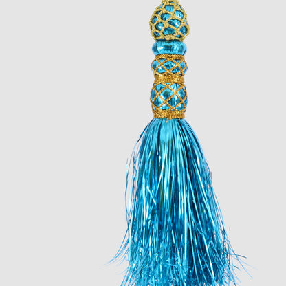 Tinseltown Tassel Decoration Turquoise 2 pcs