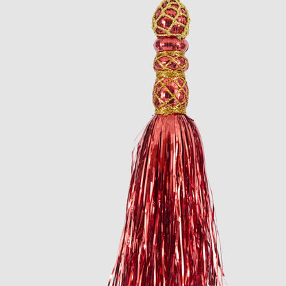 Tinseltown Tassel Decoration Red 2 pcs