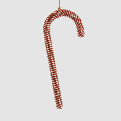 Zari Candy Cane Decoration Red 3 pcs