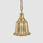 Golden Bloom Hanging Bell 2 pcs