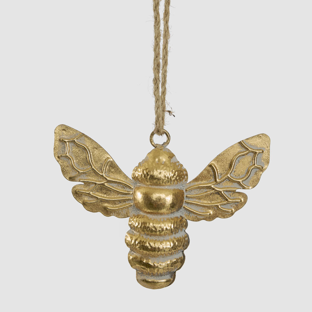 Golden Bee Decoration 2 pcs