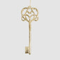 Gilt Key Tree Decoration A 6 pcs