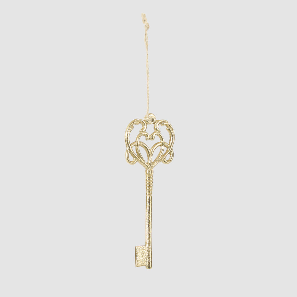 Gilt Key Tree Decoration A 6 pcs