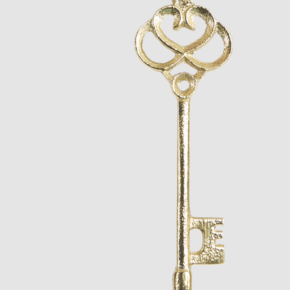Gilt Key Tree Decoration C 6 pcs