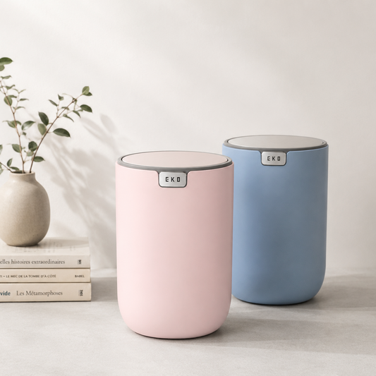 EKO Fandy 1.5L Table Top Mini Swing Top Bin